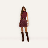 L'AGENCE - Maelis Vegan Leather Skirt