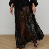 L'AGENCE - Alona Lace Maxi Skirt