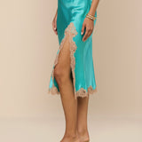 L'AGENCE - Tico Silk Lace Skirt