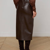L'AGENCE - Lilou Vegan Leather Skirt