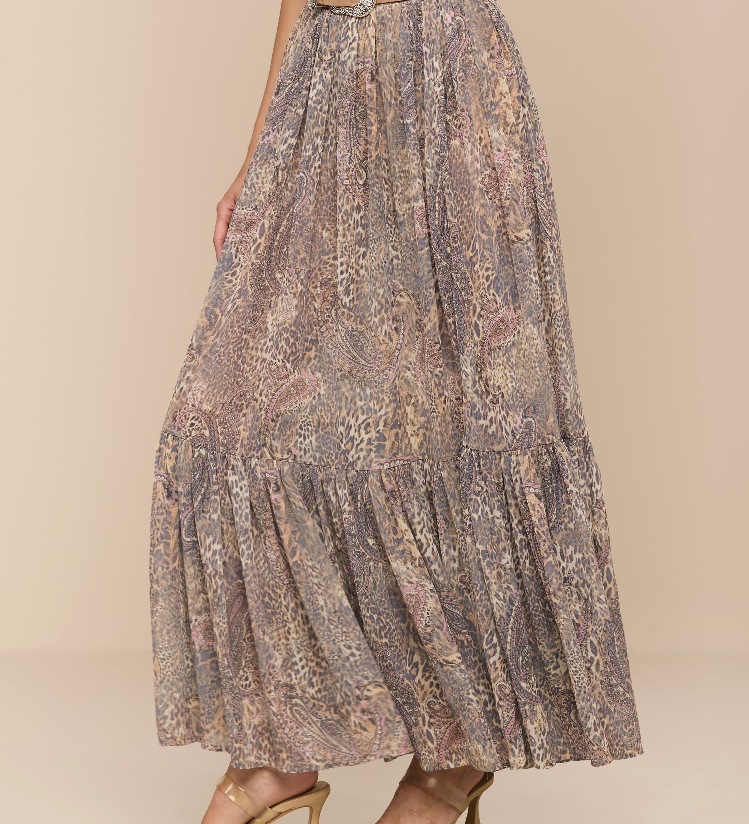 L'AGENCE - Ursie Maxi Skirt