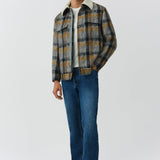 Simkhai - Ford Plaid Trucker Jacket