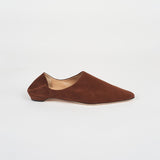 Jamie Haller - The Mule in Chocolate Suede