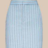 L'AGENCE - Vera Pinstriped Mini Skirt