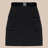 L'AGENCE - Norene Nylon Mini Skirt