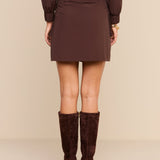 L'AGENCE - Norene Nylon Mini Skirt