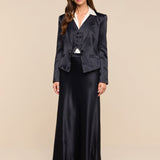 L'AGENCE - Vespera Suspender Maxi Skirt