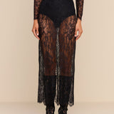 L'AGENCE - Raymonde Lace Maxi Skirt