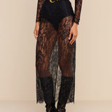 L'AGENCE - Raymonde Lace Maxi Skirt