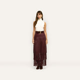 L'AGENCE - Karoline Fringe Skirt