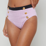 L'AGENCE - Vanessa High-Waisted Bikini Bottom