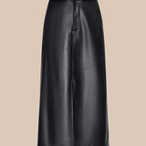 L'AGENCE - Arlena Vegan Leather Mini Skirt