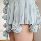 Conner Ives - The Pom Pom Polo Dress - Grey