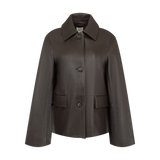 Tôteme - Grained Leather Jacket