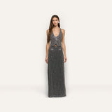 L'AGENCE - Zeta Beaded Maxi Skirt