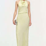 Simkhai - Reannon Draped Satin Gown