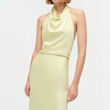 Simkhai - Reannon Draped Satin Gown