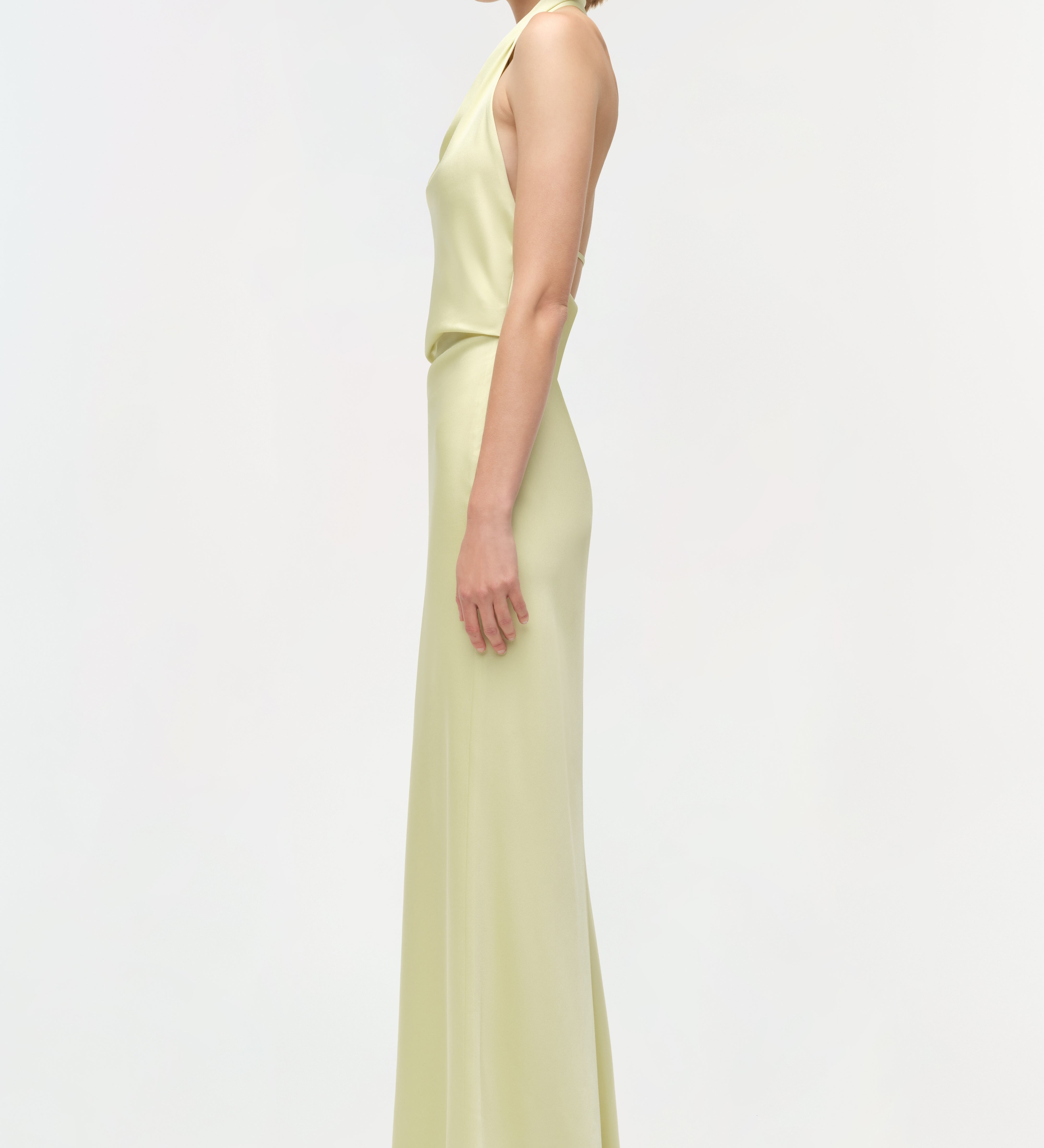 Simkhai - Reannon Draped Satin Gown