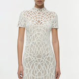 Simkhai - Desiree Macrame Mini Dress