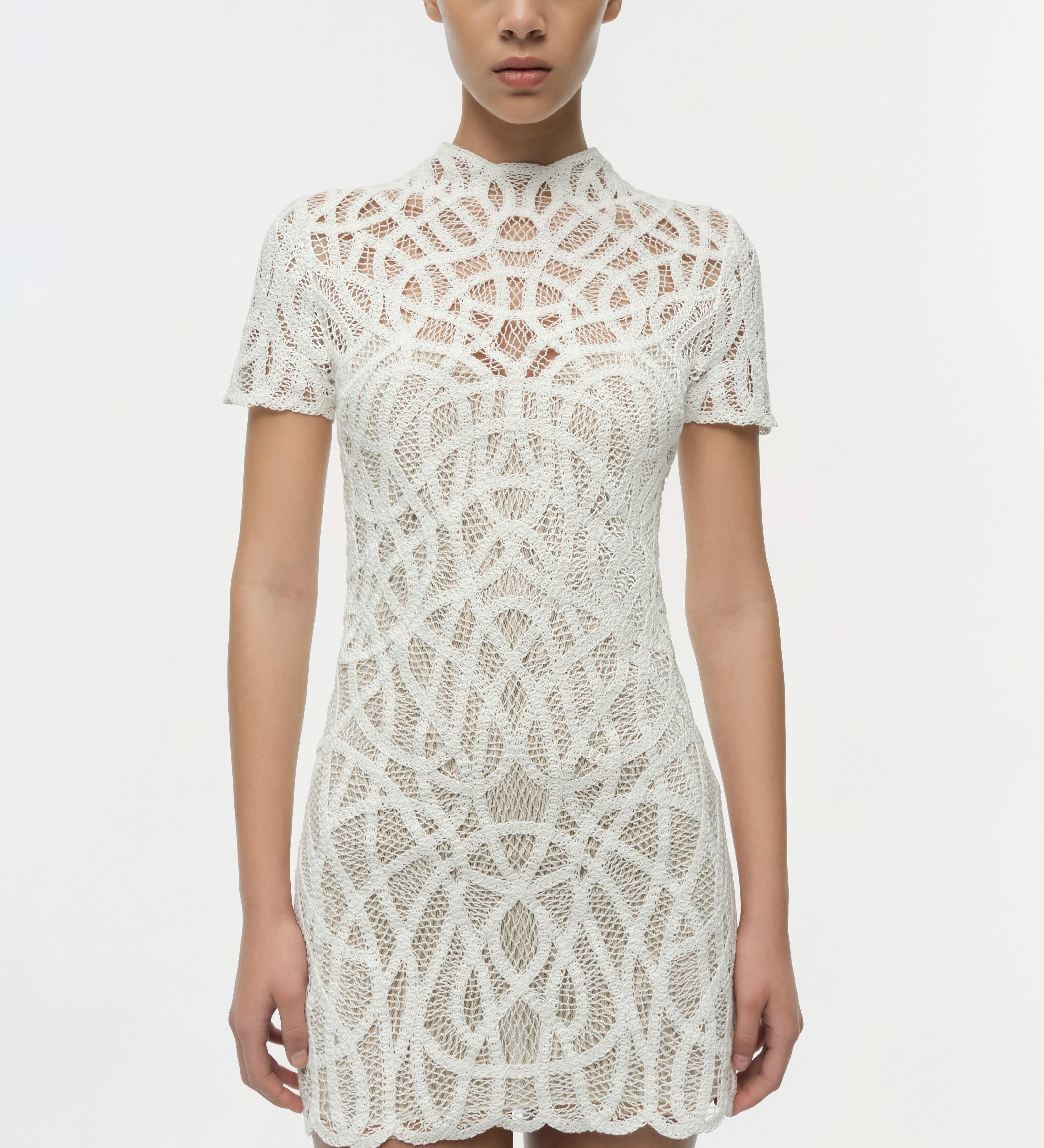 Simkhai - Desiree Macrame Mini Dress