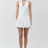 Simkhai - Brooke Cotton Halter Mini Dress