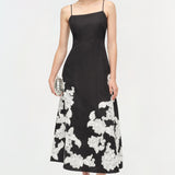 Simkhai - Annabella Soutache Linen Midi Dress