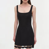 Simkhai - Lindley Studded Linen Midi Dress