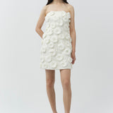 Simkhai - Holland Floral Raffia Bustier Mini Dress