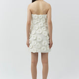 Simkhai - Holland Floral Raffia Bustier Mini Dress