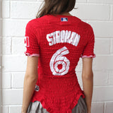 Conner Ives - The Reconstituted Shirred Baseball Jersey