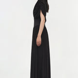 Simkhai - Nancie Draped Jersey Cape Maxi Dress
