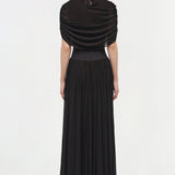 Simkhai - Nancie Draped Jersey Cape Maxi Dress