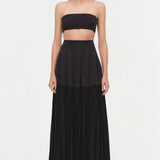 Simkhai - Saryn Draped Jersey Midi Skirt