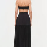 Simkhai - Saryn Draped Jersey Midi Skirt