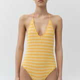 Simkhai - Karoline Crochet Halter One Piece