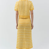 Simkhai - Welles Crochet Midi Skirt