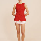 Posse - MATILDA GILET - RED