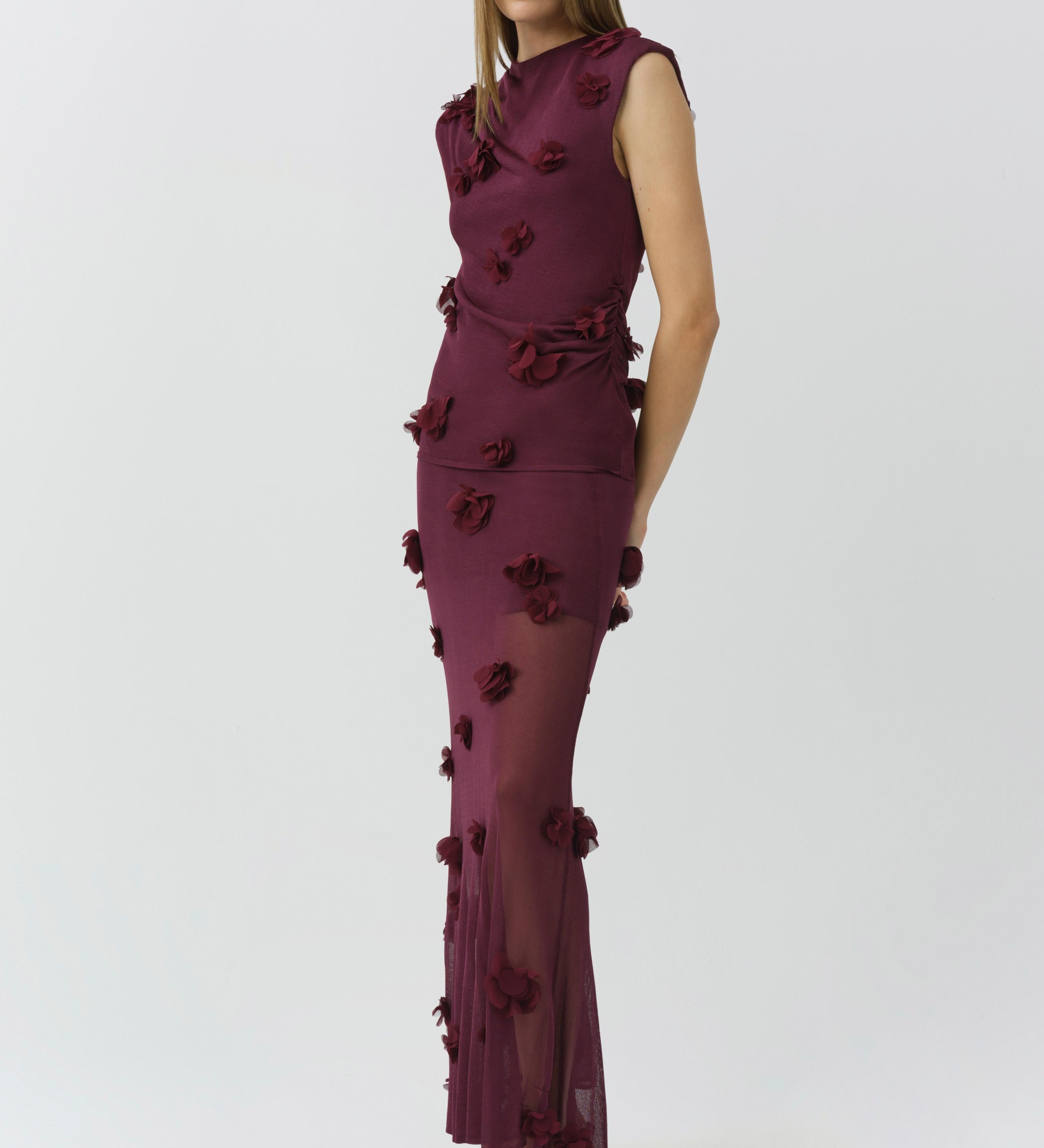 Simkhai - Tessa Floral Applique Top