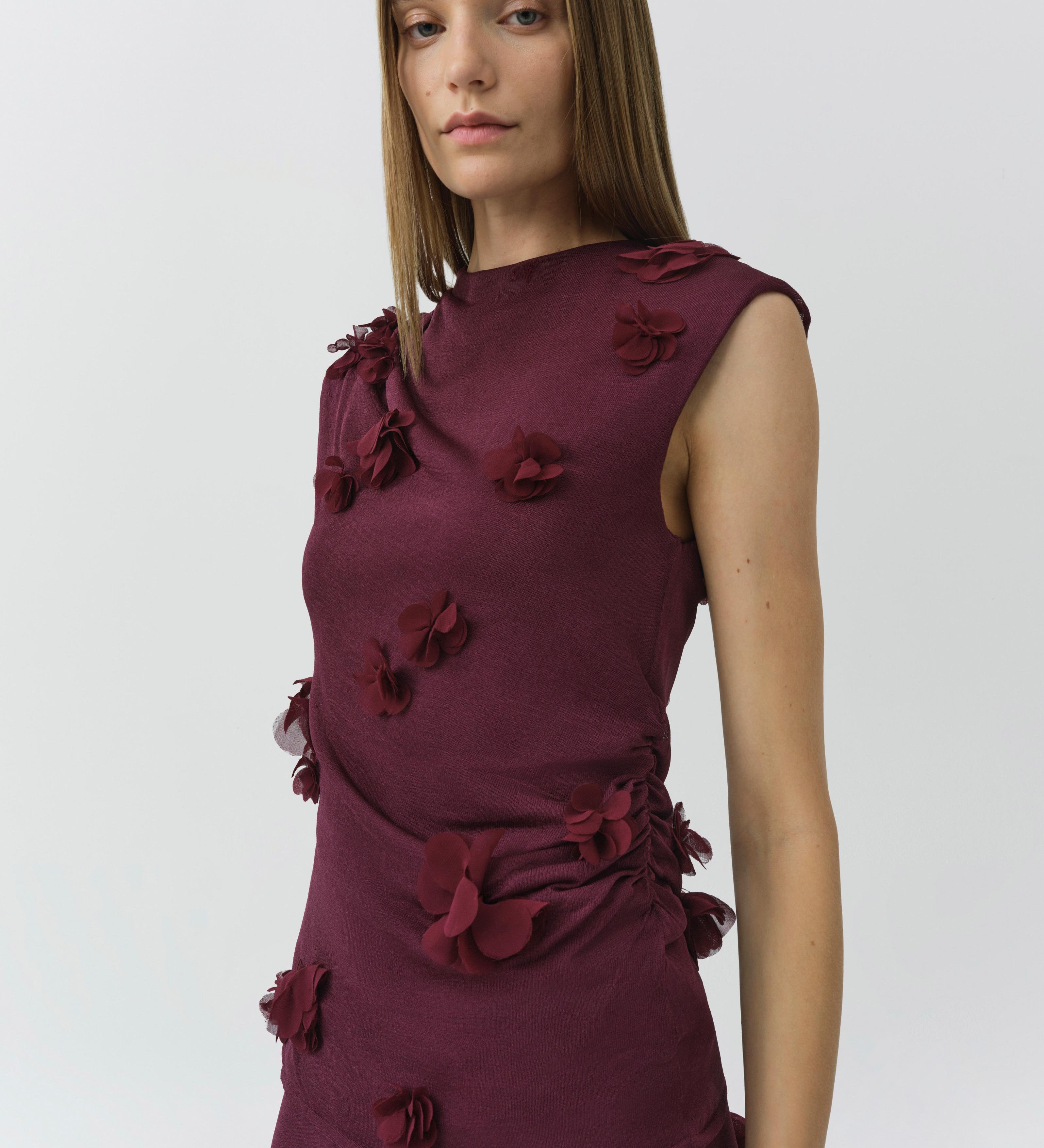 Simkhai - Tessa Floral Applique Top