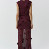 Simkhai - Cora Floral Applique Midi Skirt
