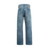 Saint Laurent - High Rise Tapered Jean