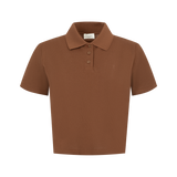Saint Laurent - Cropped Polo Shirt