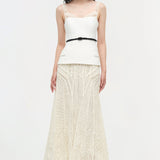 Simkhai - Mckinnon Guipure Midi Dress