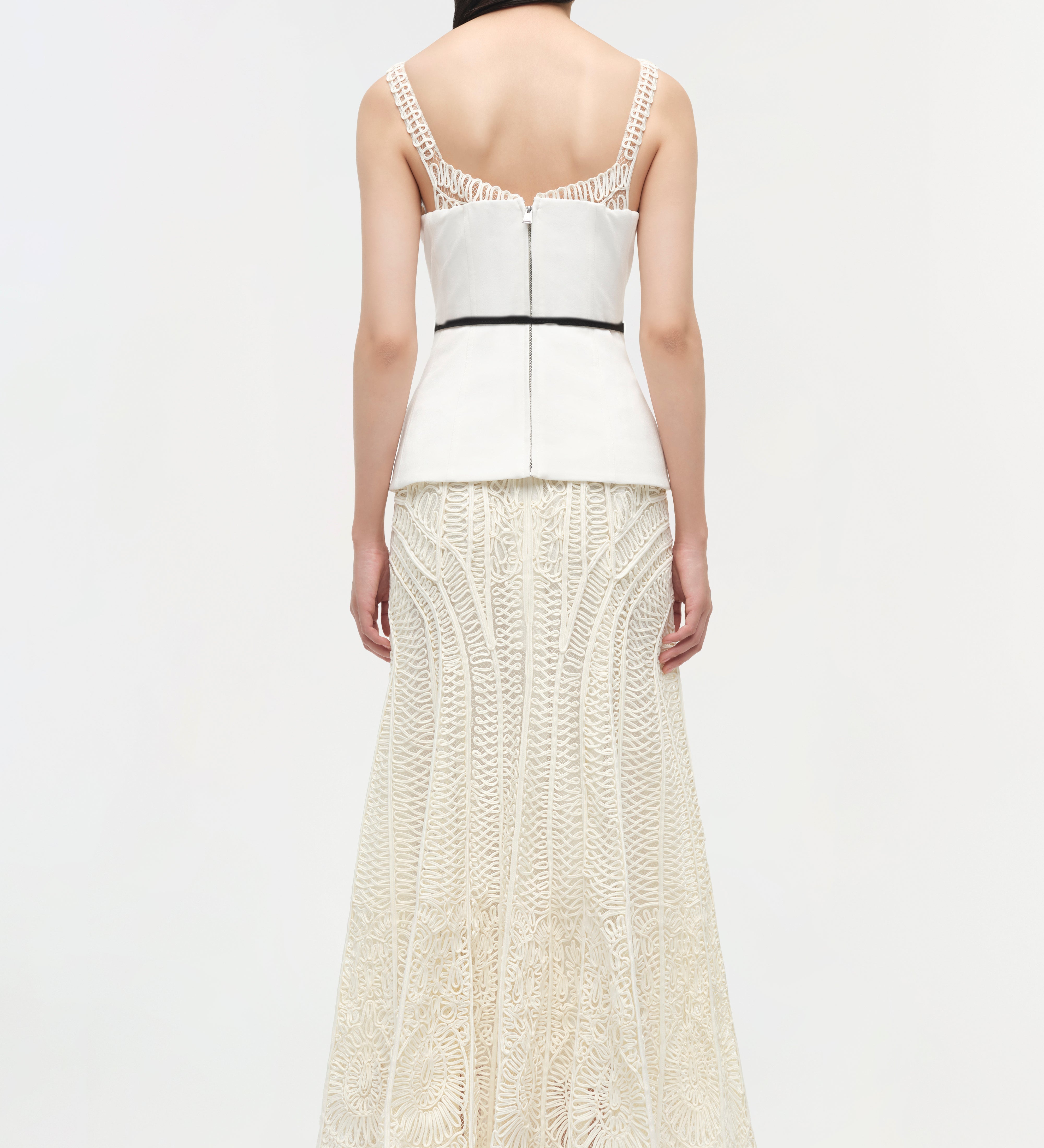Simkhai - Mckinnon Guipure Midi Dress