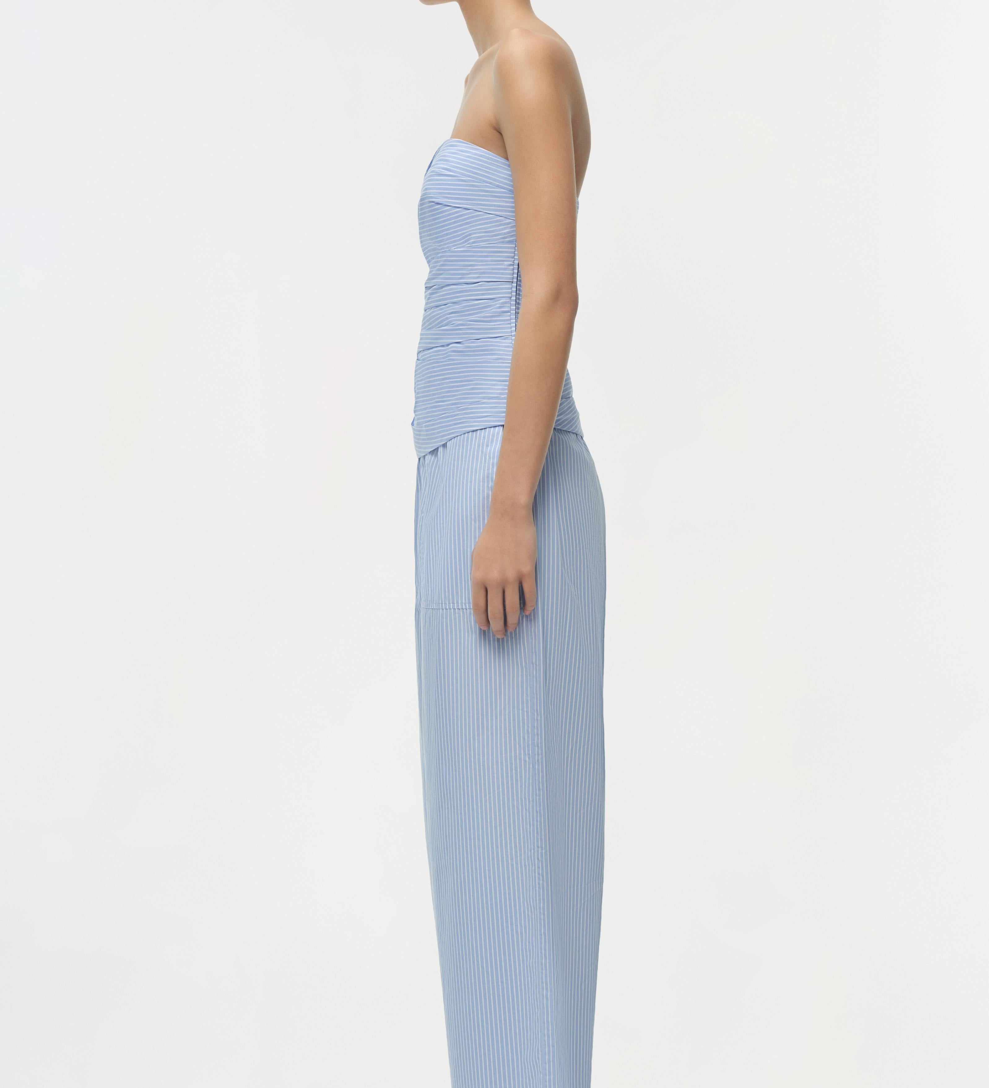 Simkhai - Emerson Ruched Bustier Top
