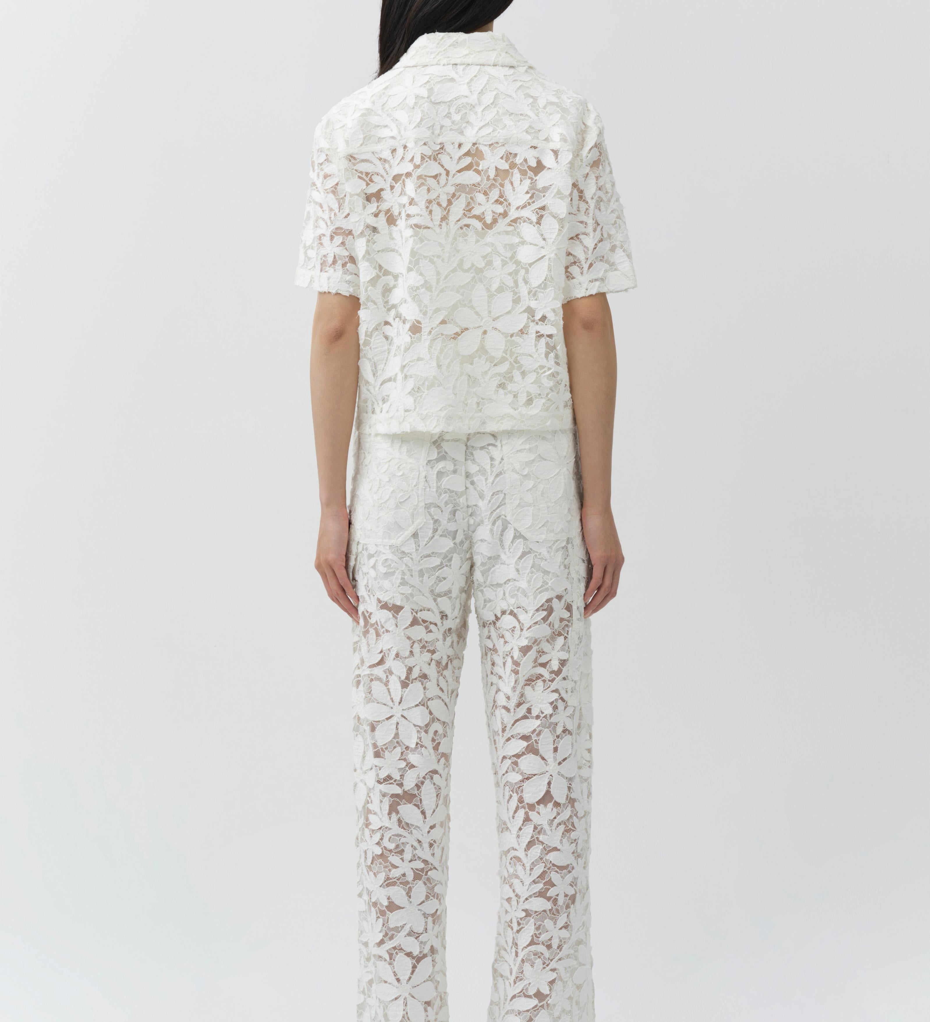 Simkhai - Braylen Cotton Lace Pant