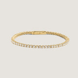 Kinn - Eternity Diana Tennis Bracelet 3ctw Yellow Gold