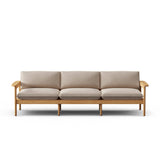 The Citizenry - Dunes Teak Outdoor 3-Seat Sofa