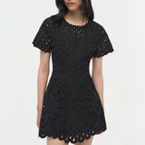 Simkhai - Emrys Embroidered Mini Dress