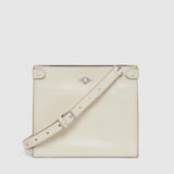 Metier - Stowaway Crossbody Elvis White Sand with Silver Hardware